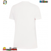 Camisa de Futebol Turkey Equipamento Principal Mulheres Europeu 2024 Manga Curta